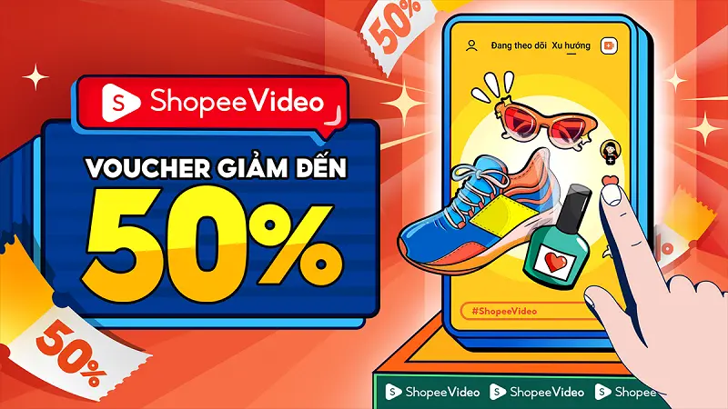 Shopee 25.4: Shopee Video Giảm 50%, Voucher Xtra 1 Triệu